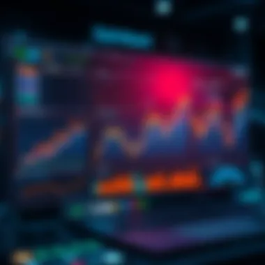 Advanced Visualization Tools in CryptoQuant User interface displaying advanced visualization tools used for cryptocurrency analysis